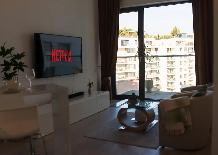 Premium In Herastrau With View דירה